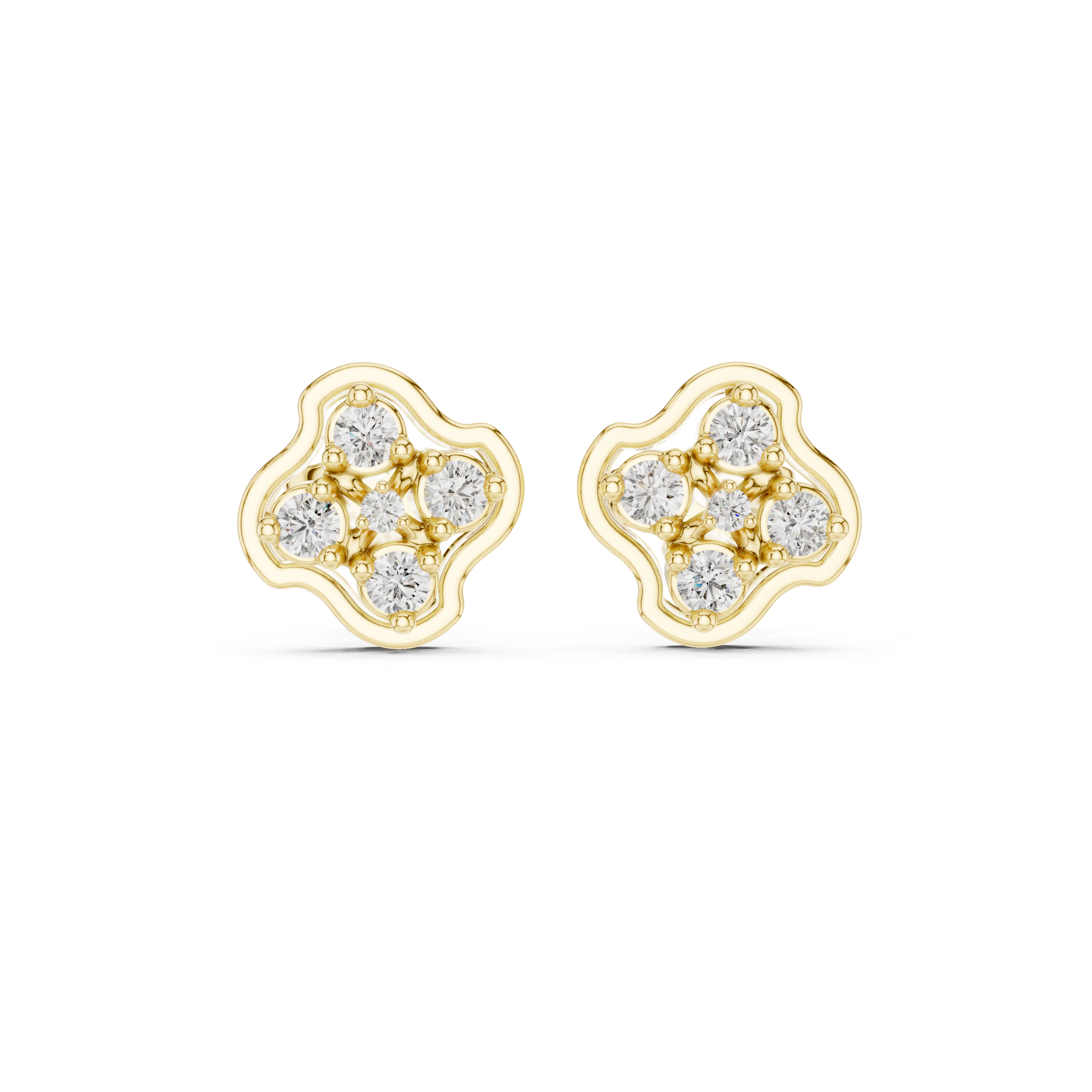 Very Best lab grown diamond earring design