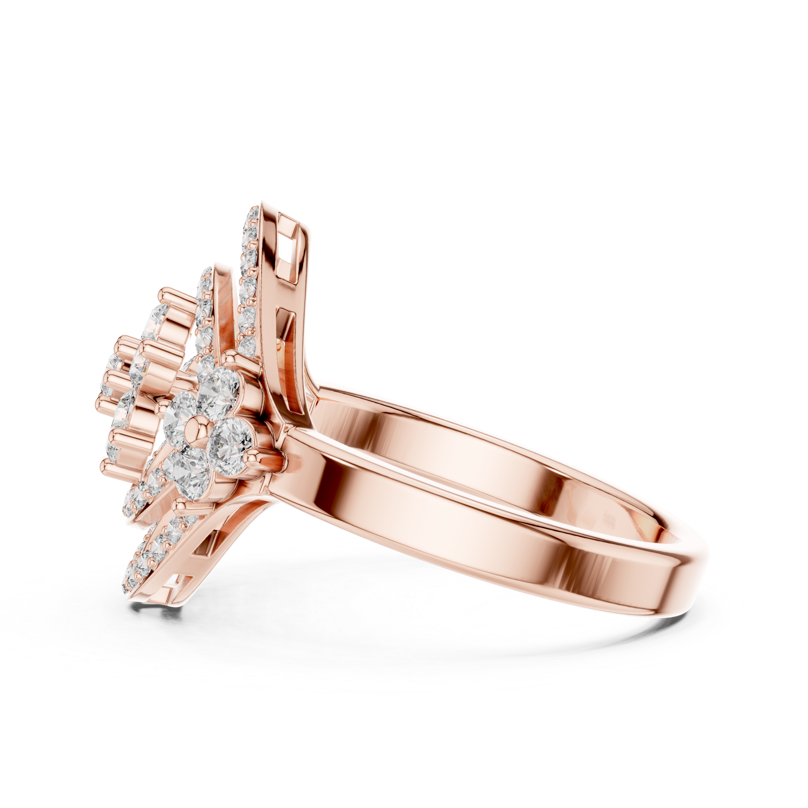 Whisper Soft lab grown diamond ring