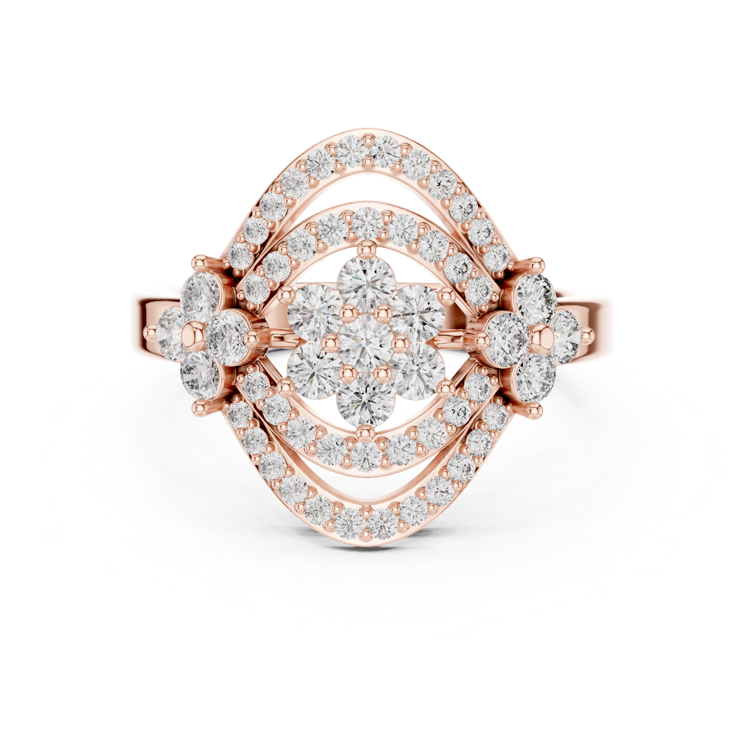 Whisper Soft lab grown diamond ring