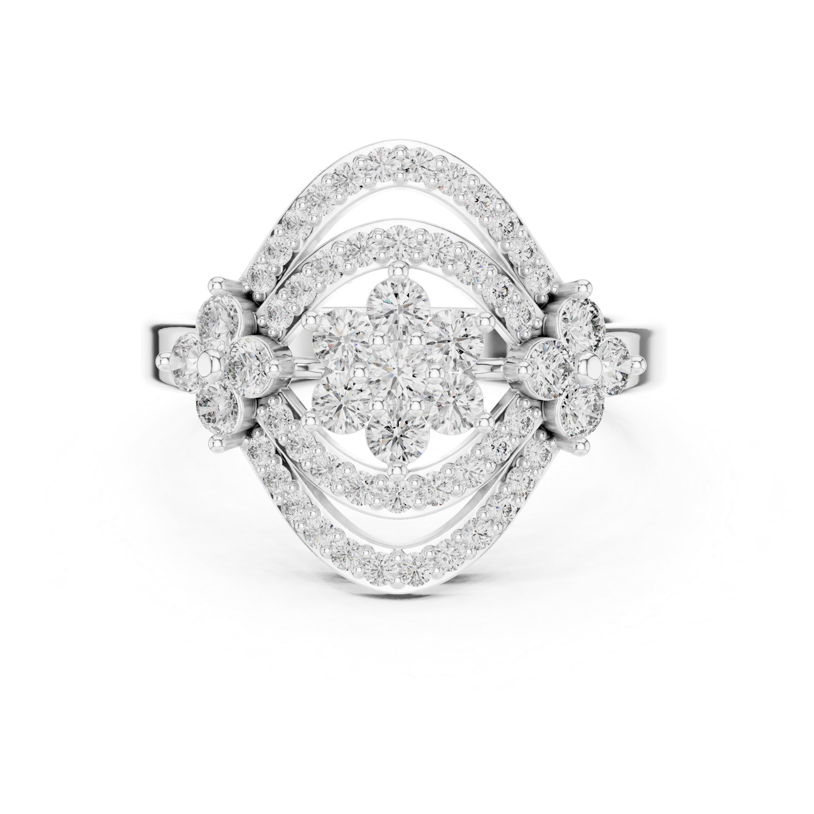 Whisper Soft lab grown diamond ring