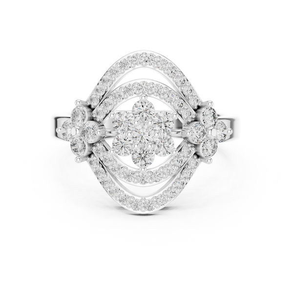 Whisper Soft lab grown diamond ring