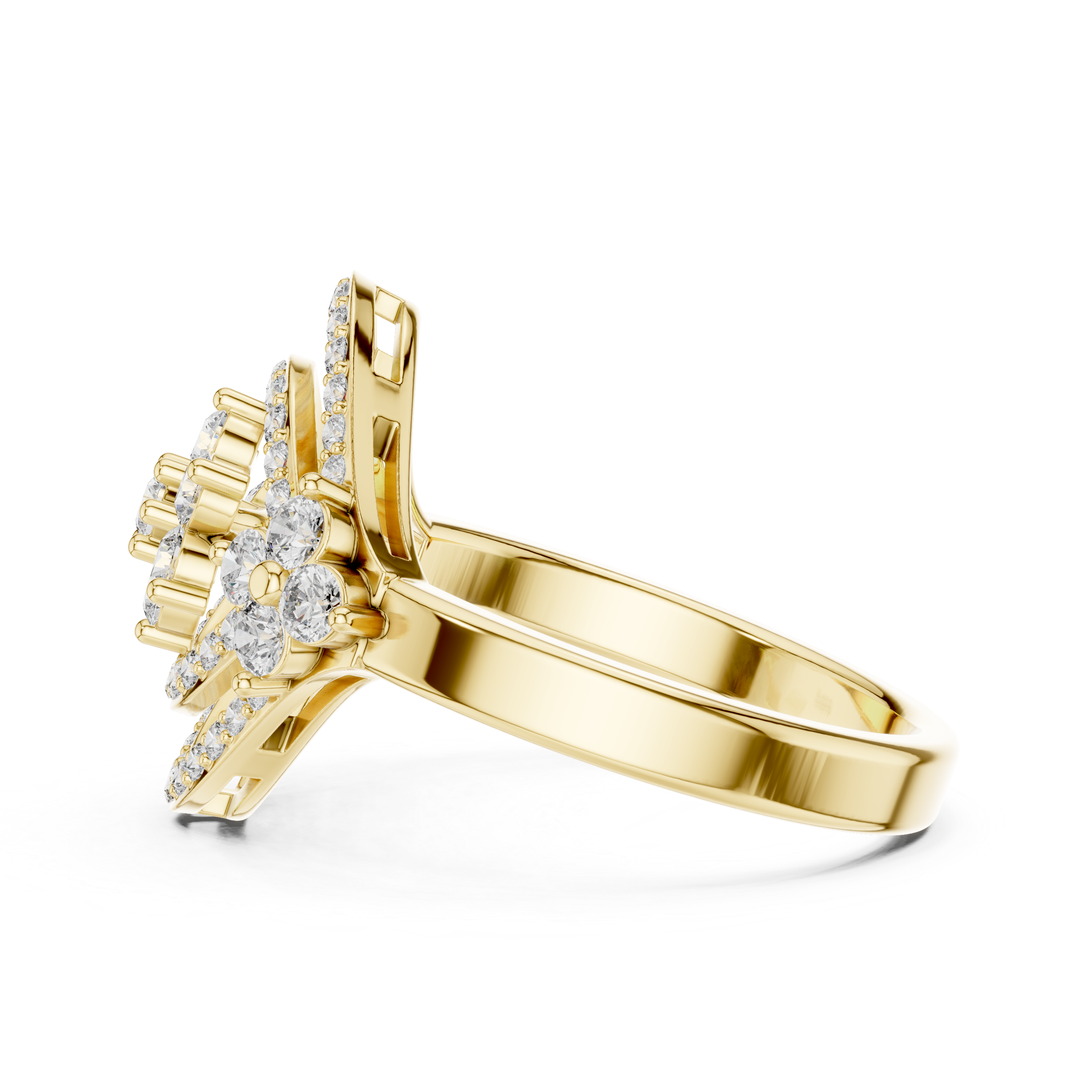 Whisper Soft lab grown diamond ring