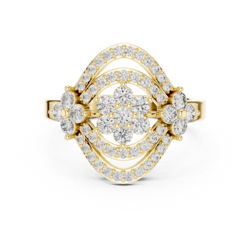 Whisper Soft lab grown diamond ring