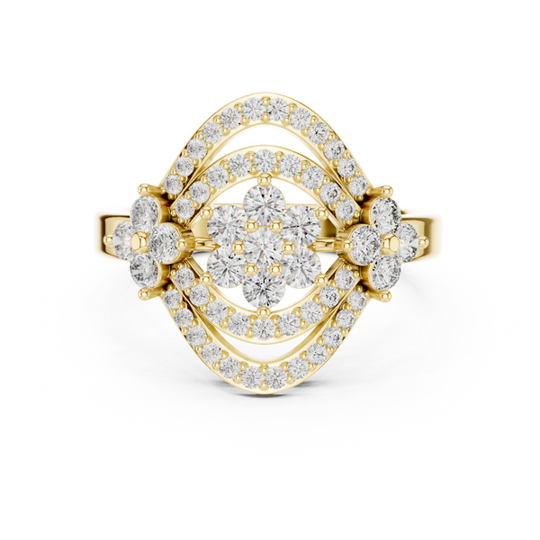 Whisper Soft lab grown diamond ring