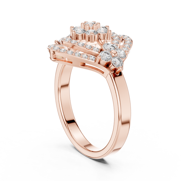 Whisper Soft lab grown diamond ring