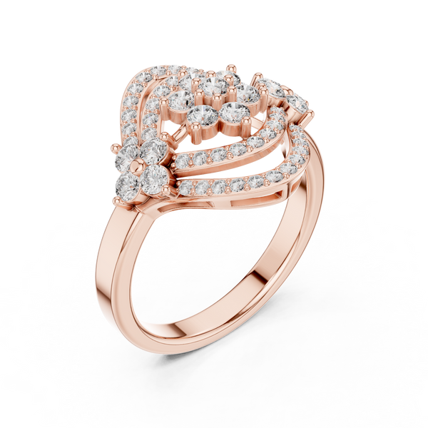 Whisper Soft lab grown diamond ring