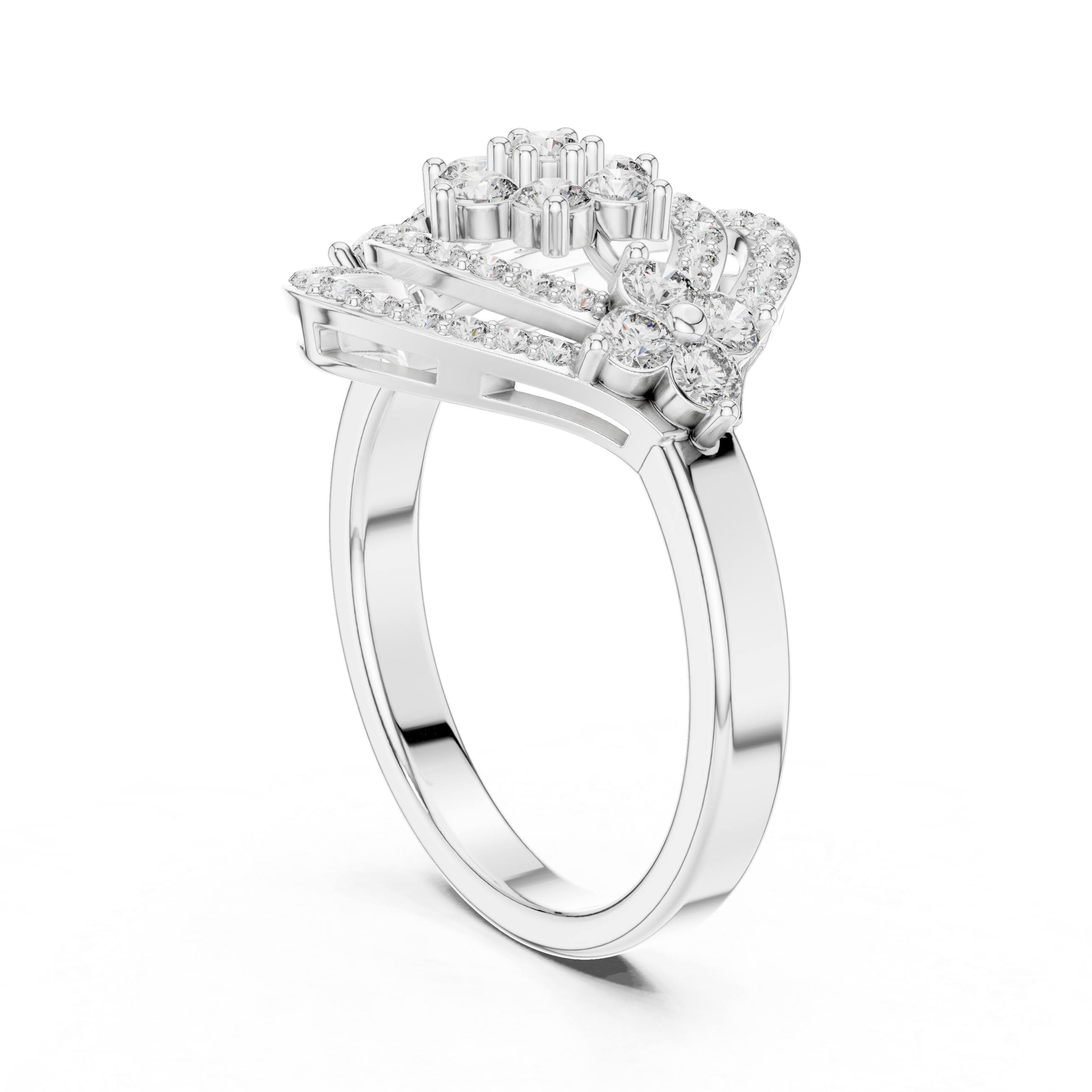 Whisper Soft lab grown diamond ring