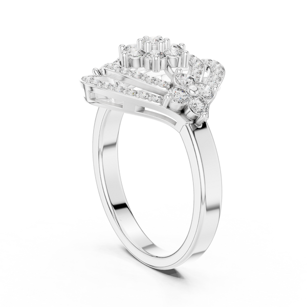 Whisper Soft lab grown diamond ring
