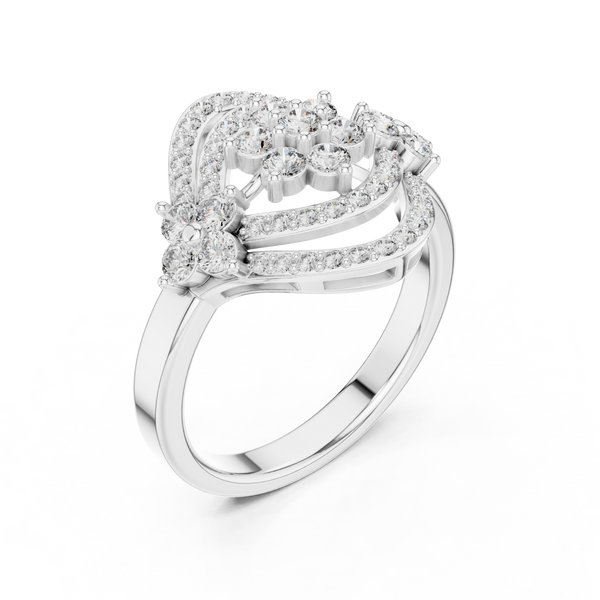 Whisper Soft lab grown diamond ring