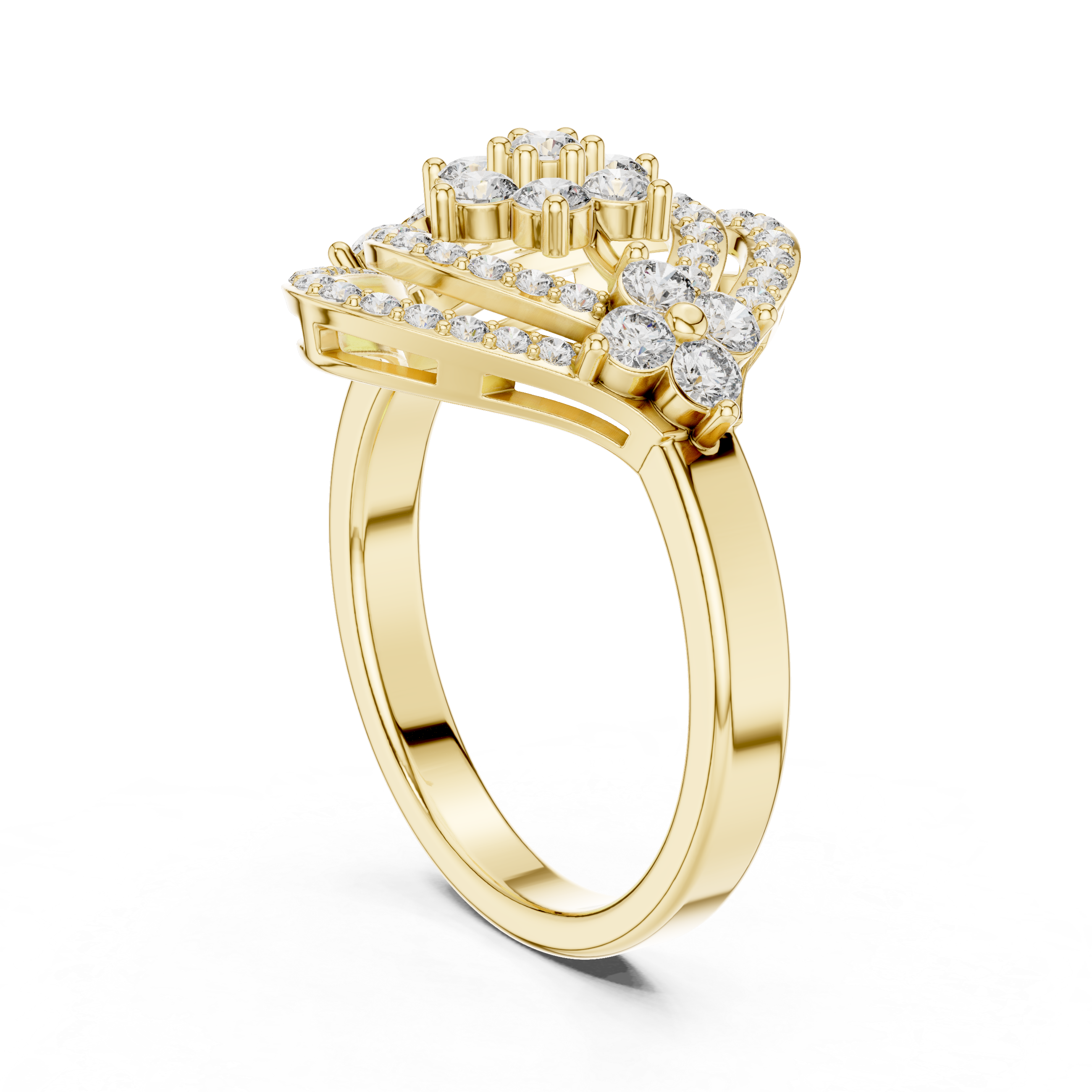 Whisper Soft lab grown diamond ring