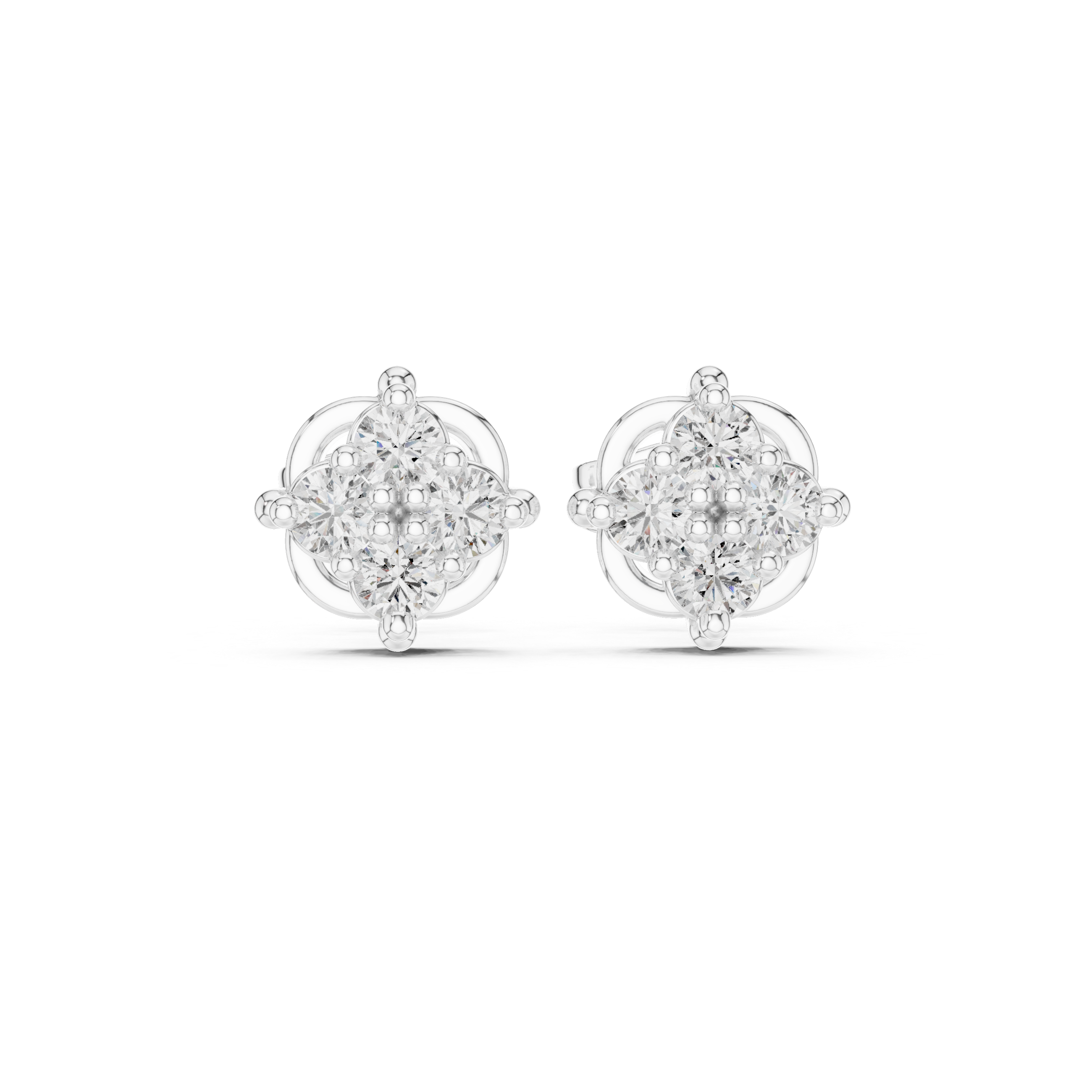New Day lab grown diamond earring design