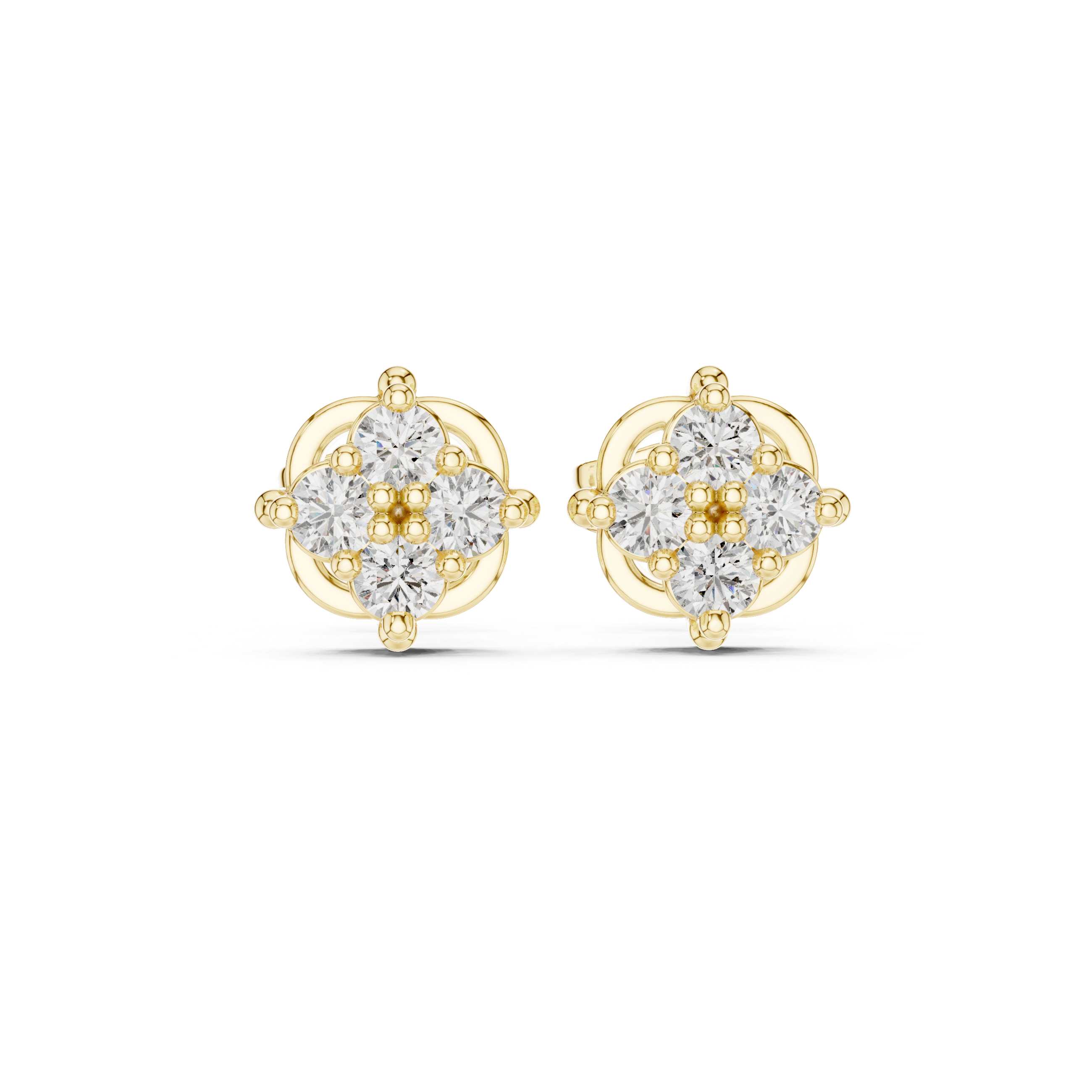 New Day lab grown diamond earring design