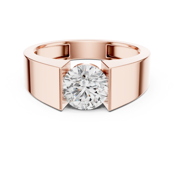 Silk Thread lab grown diamond ring
