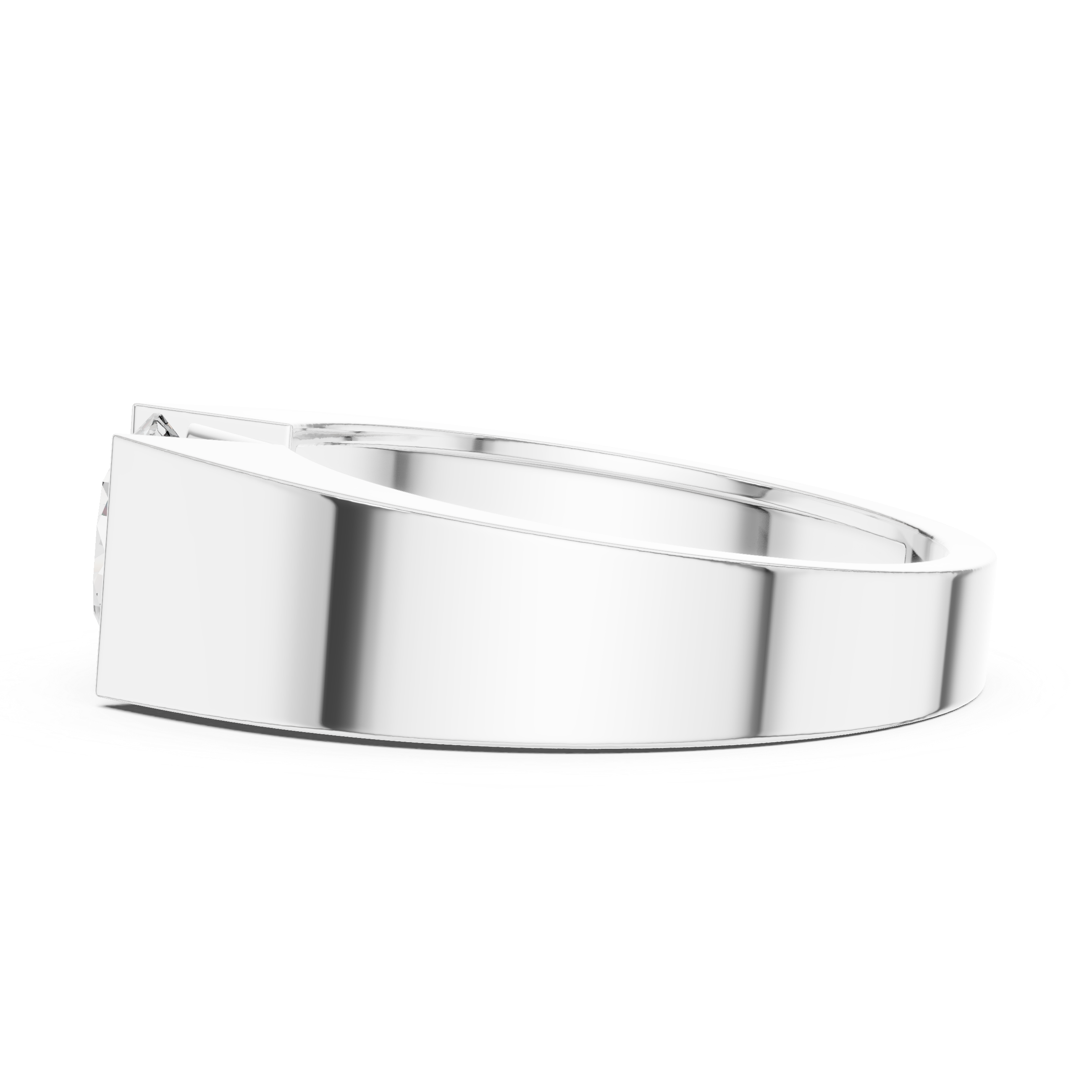 Silk Thread lab grown diamond ring