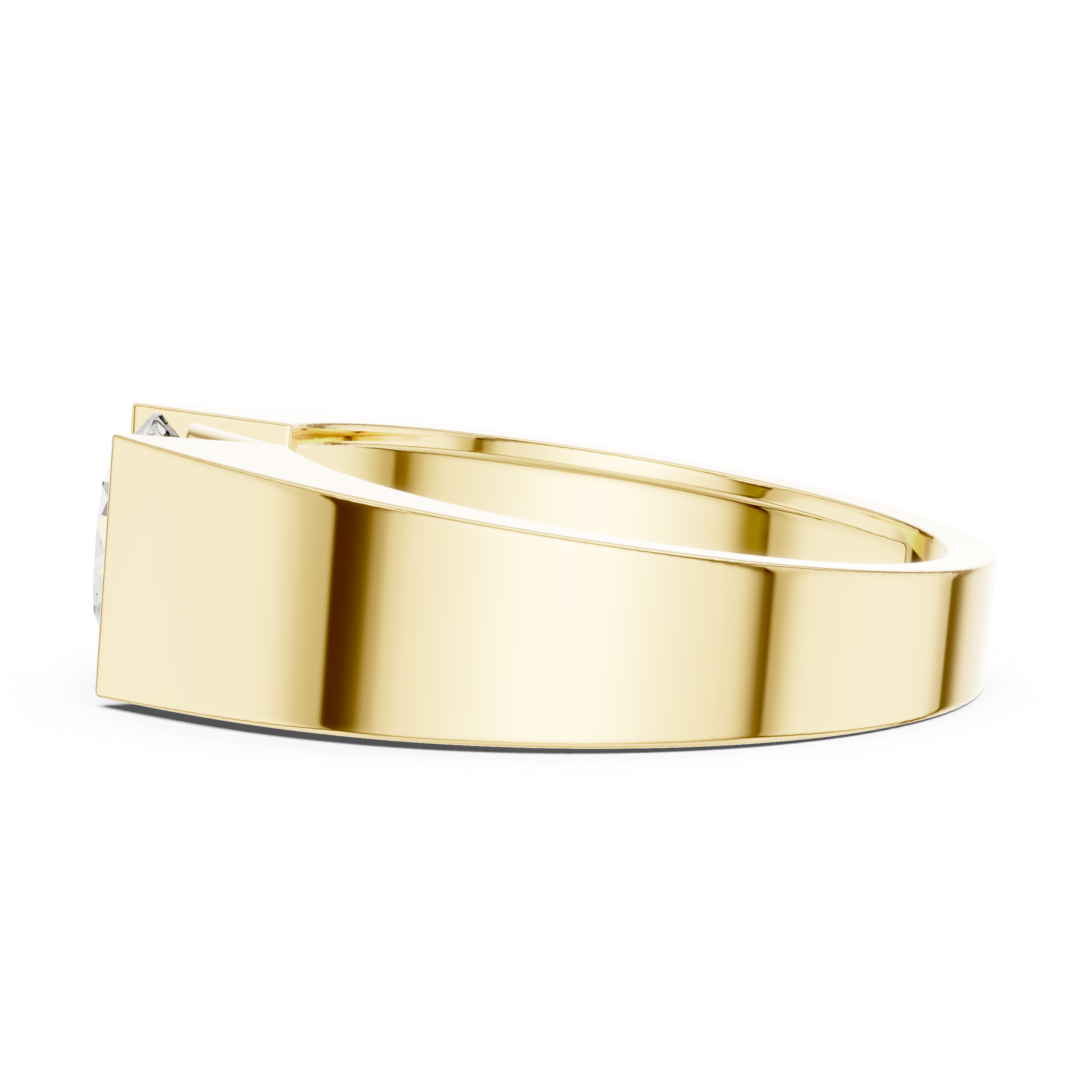 Silk Thread lab grown diamond ring