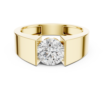 Silk Thread lab grown diamond ring