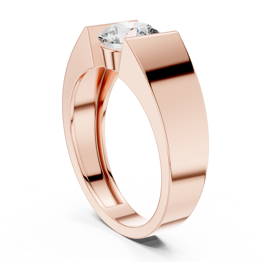 Silk Thread lab grown diamond ring