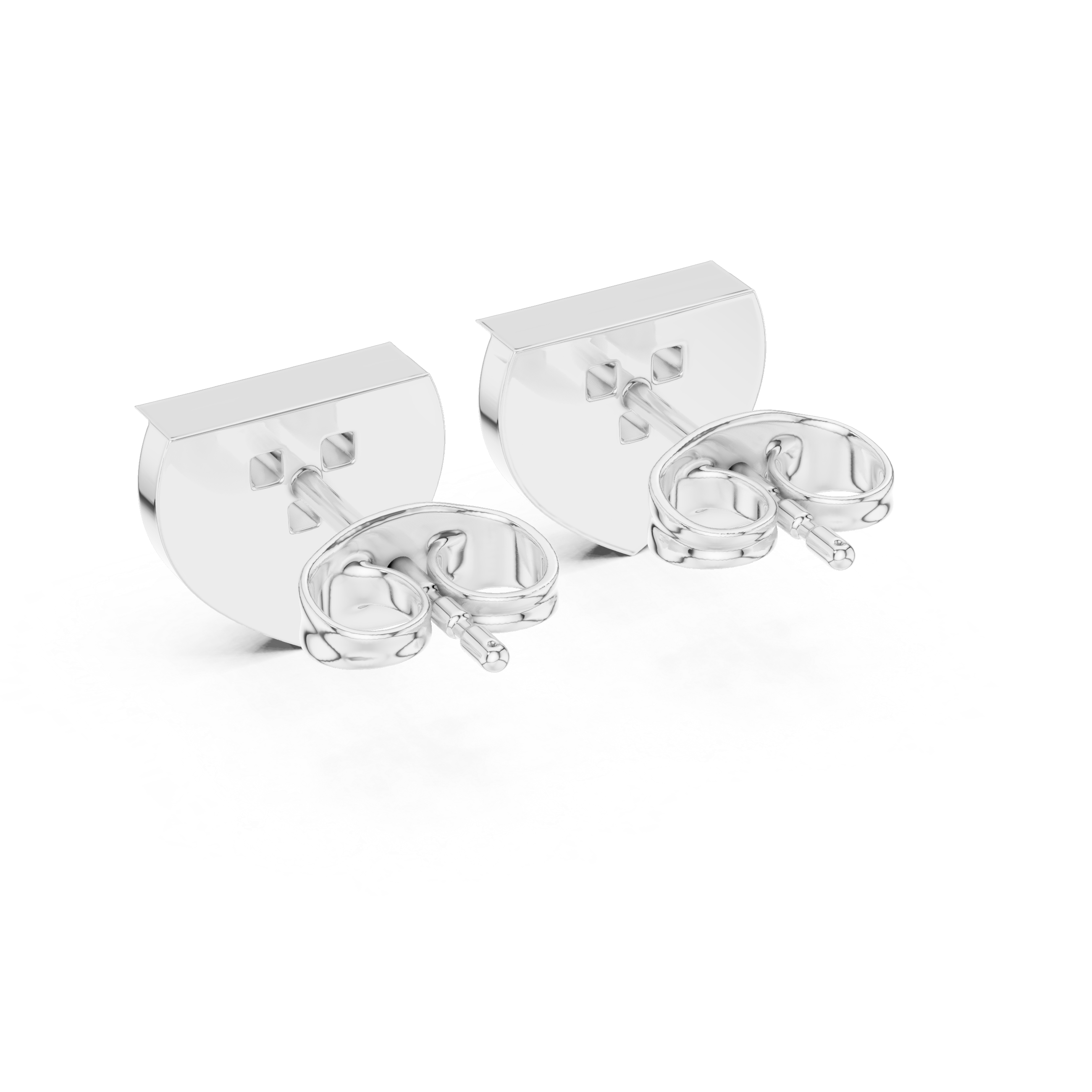 Royal Flush lab grown diamond earring design