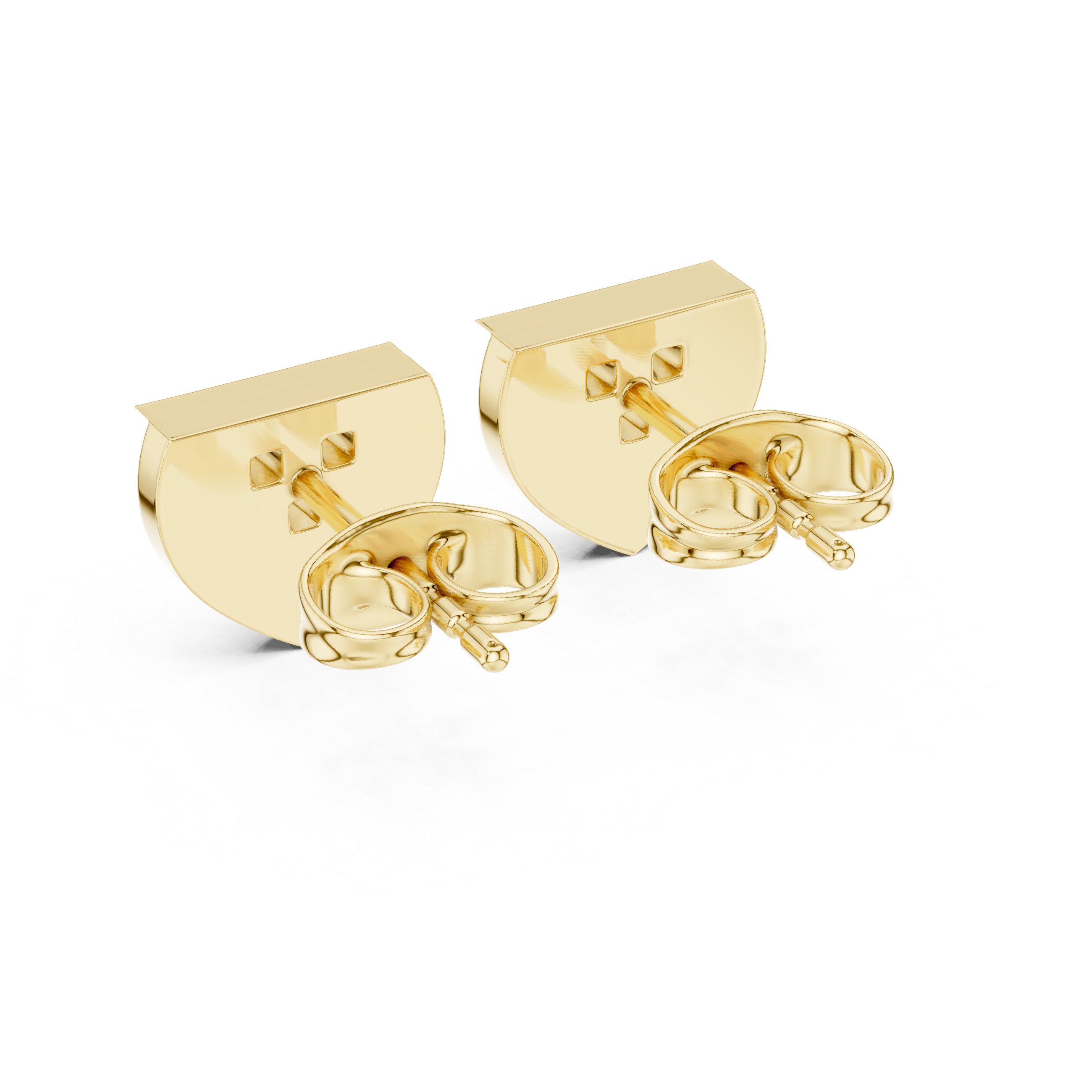 Royal Flush lab grown diamond earring design