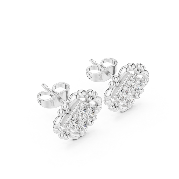 Dreamy Glitz lab grown diamond earring design