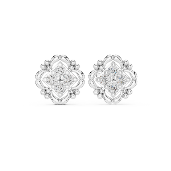 Dreamy Glitz lab grown diamond earring design