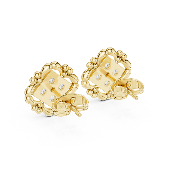 Dreamy Glitz lab grown diamond earring design