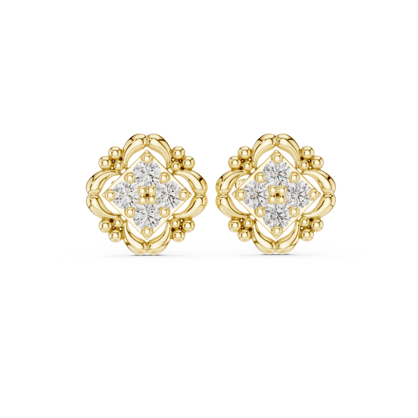 Dreamy Glitz lab grown diamond earring design