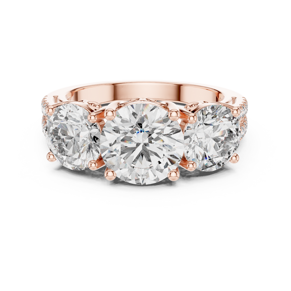 Vanguard Lead lab grown diamond ring