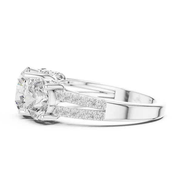 Vanguard Lead lab grown diamond ring