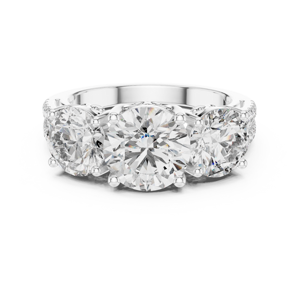 Vanguard Lead lab grown diamond ring