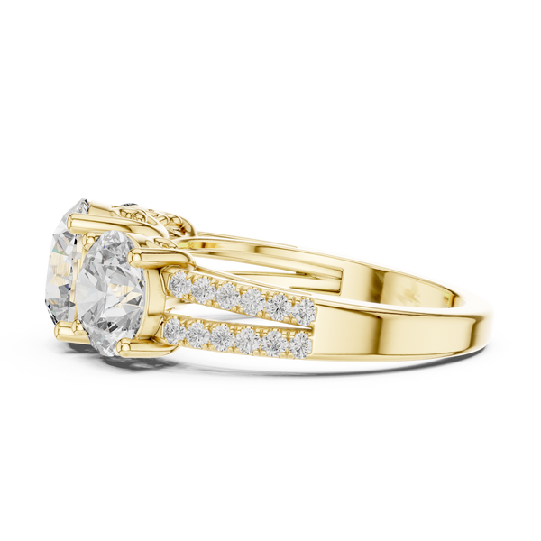 Vanguard Lead lab grown diamond ring