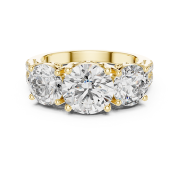 Vanguard Lead lab grown diamond ring