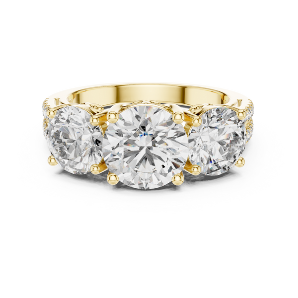 Vanguard Lead lab grown diamond ring