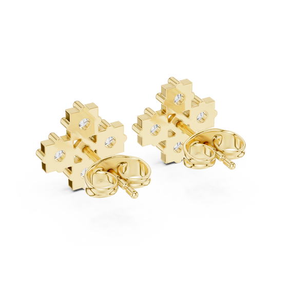 Proud Stance lab grown diamond earring design