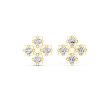 Proud Stance lab grown diamond earring design