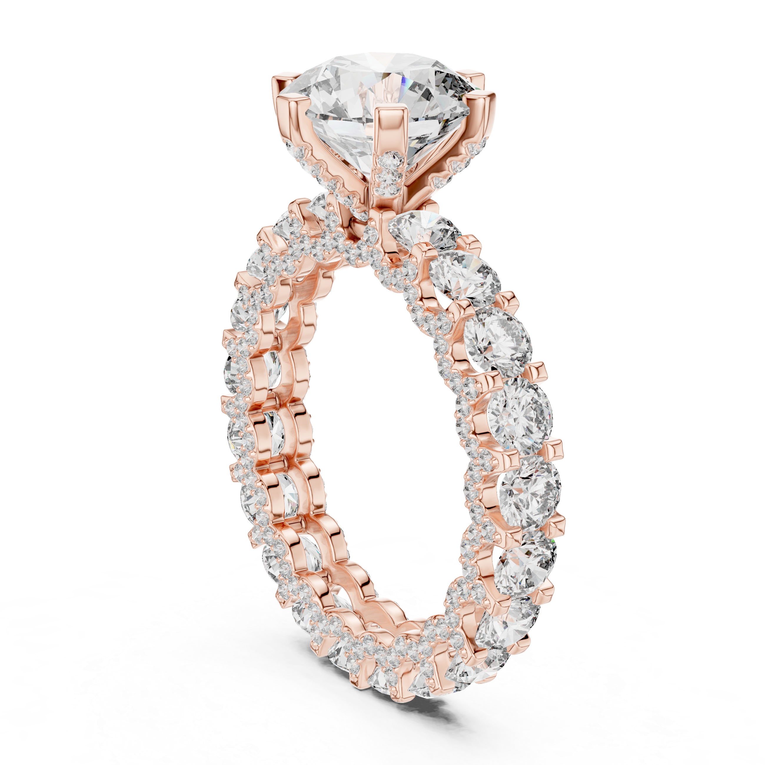 Sonnet Rhyme lab grown diamond ring