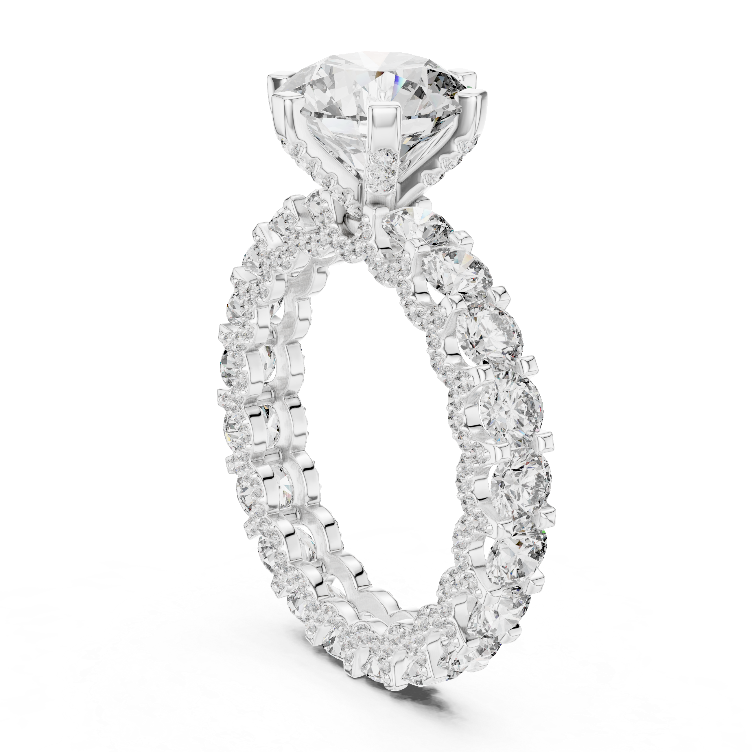 Sonnet Rhyme lab grown diamond ring
