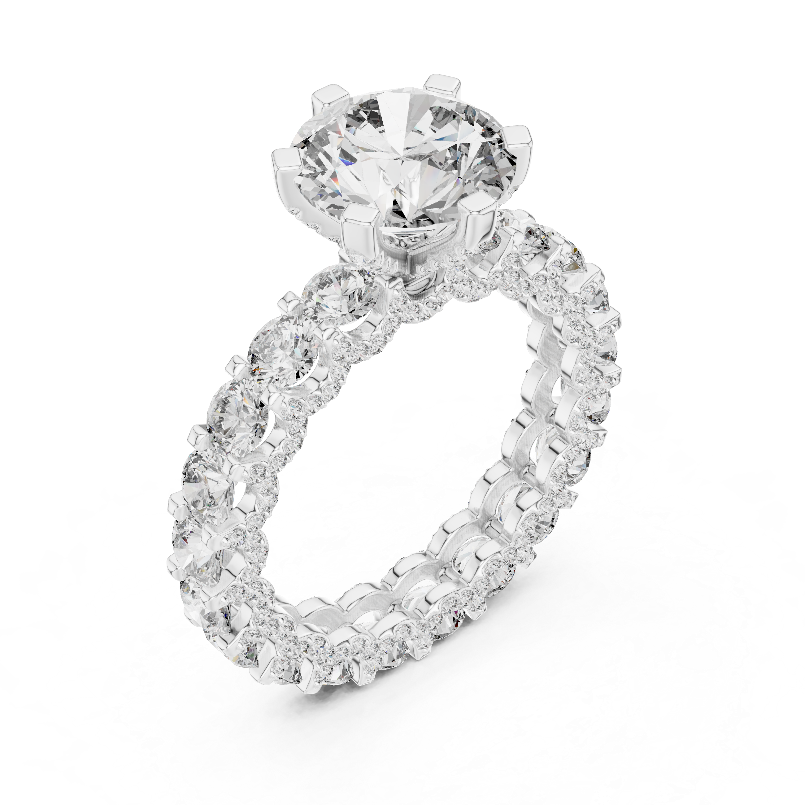 Sonnet Rhyme lab grown diamond ring
