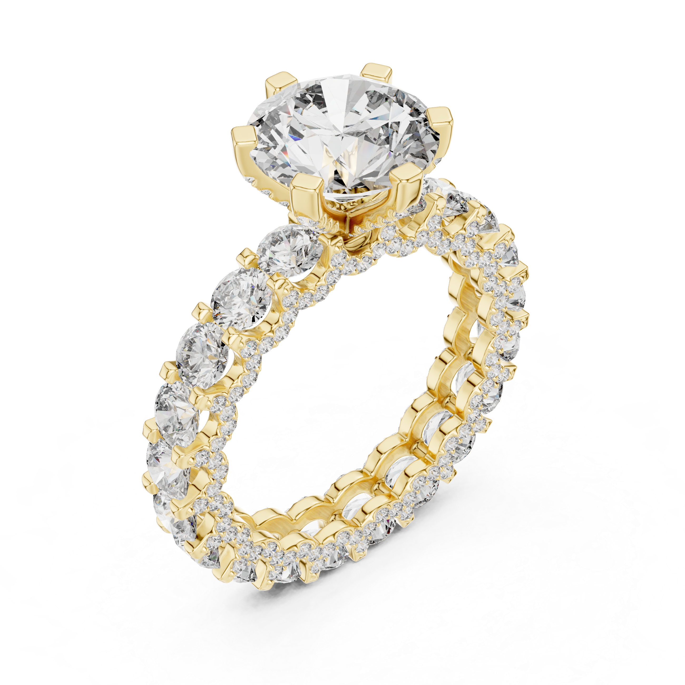 Sonnet Rhyme lab grown diamond ring