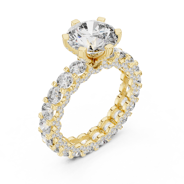 Sonnet Rhyme lab grown diamond ring