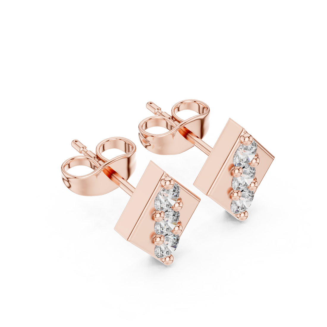 Sweet Melody lab grown diamond earring design