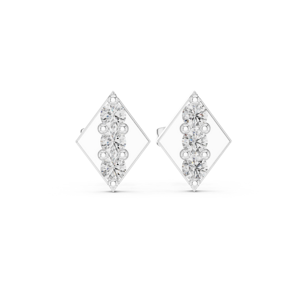 Sweet Melody lab grown diamond earring design