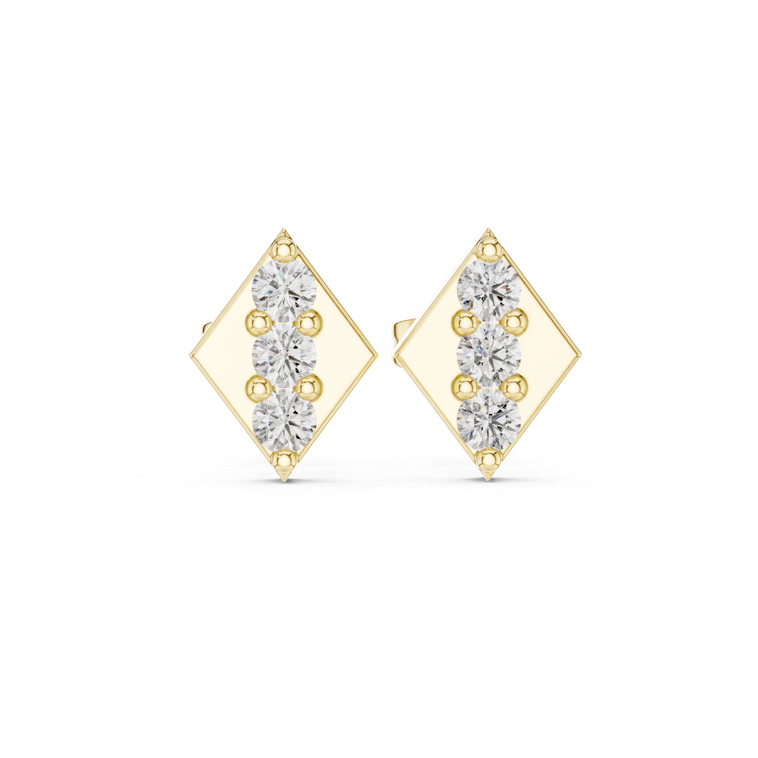 Sweet Melody lab grown diamond earring design