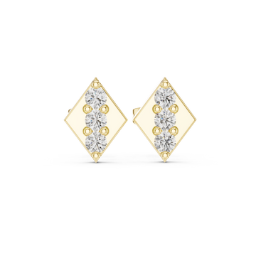 Sweet Melody lab grown diamond earring design