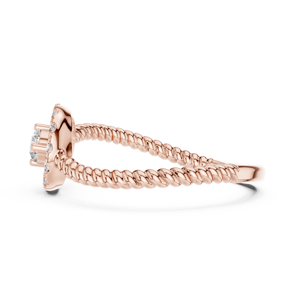 Meridian Sun lab grown diamond ring