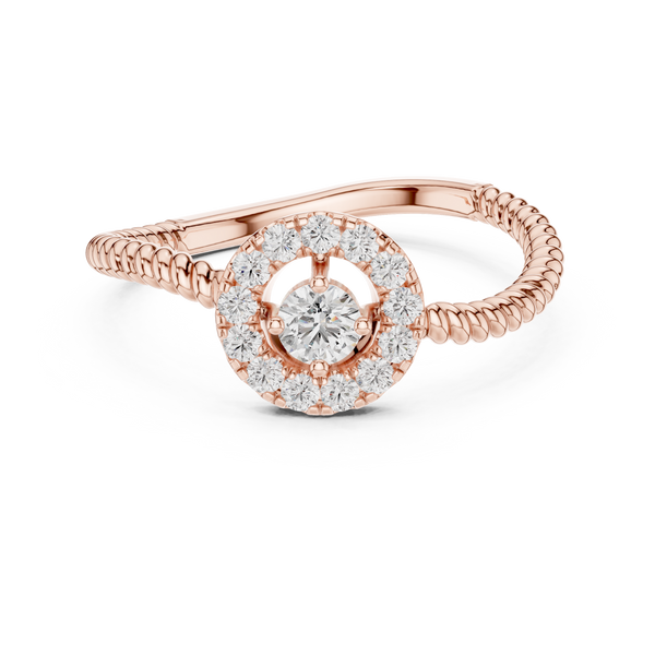 Meridian Sun lab grown diamond ring