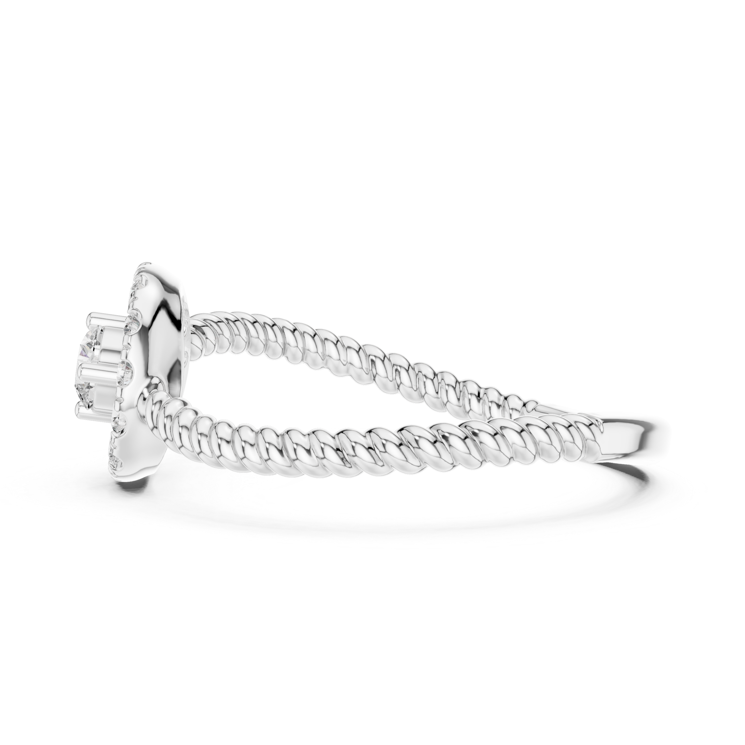 Meridian Sun lab grown diamond ring