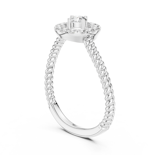 Meridian Sun lab grown diamond ring