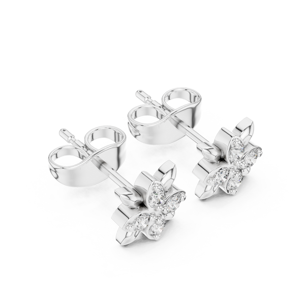 Warm Hug lab grown diamond earring design
