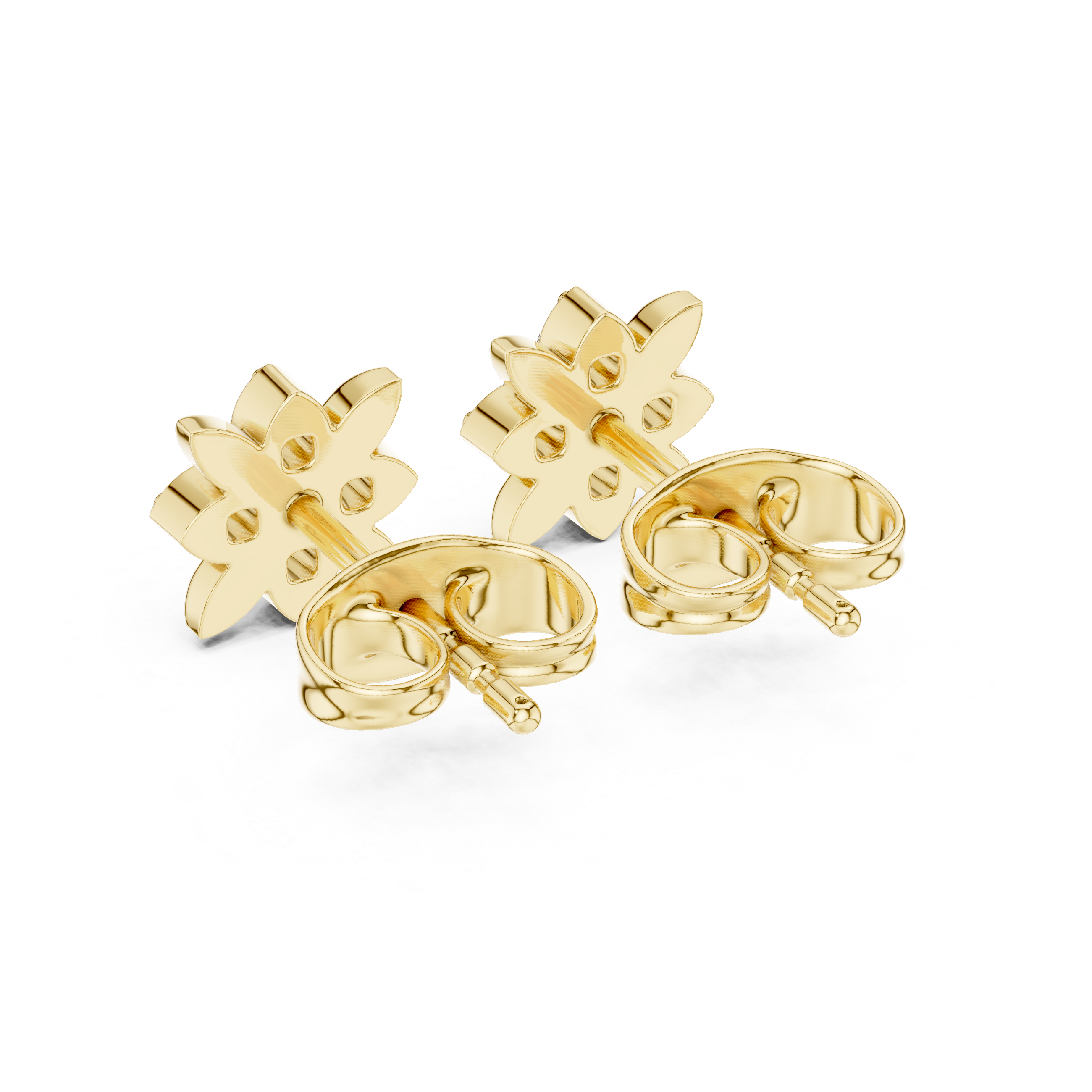 Warm Hug lab grown diamond earring design